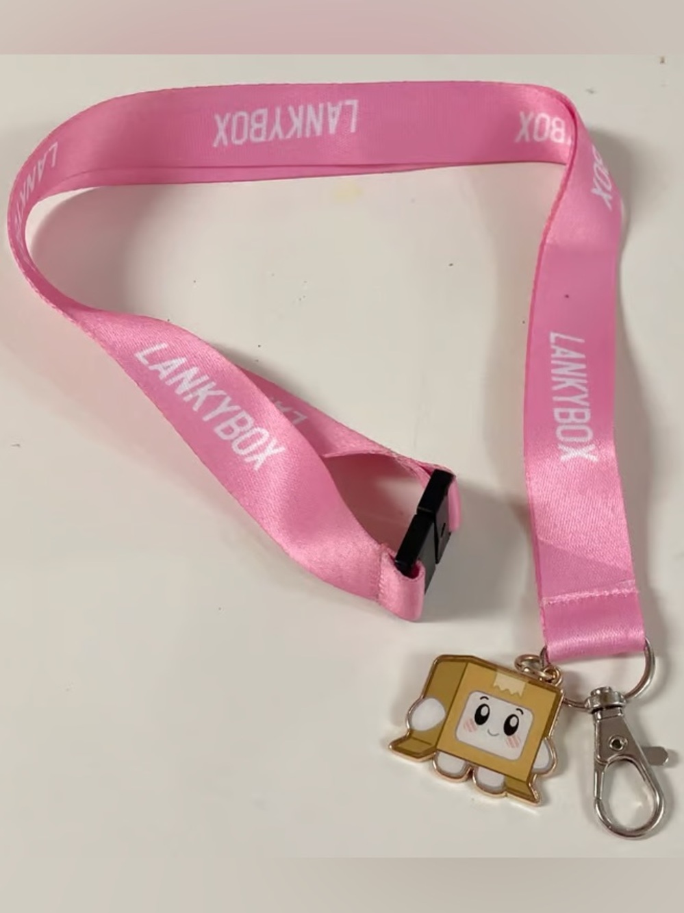 LankyBox Pink Lanyard